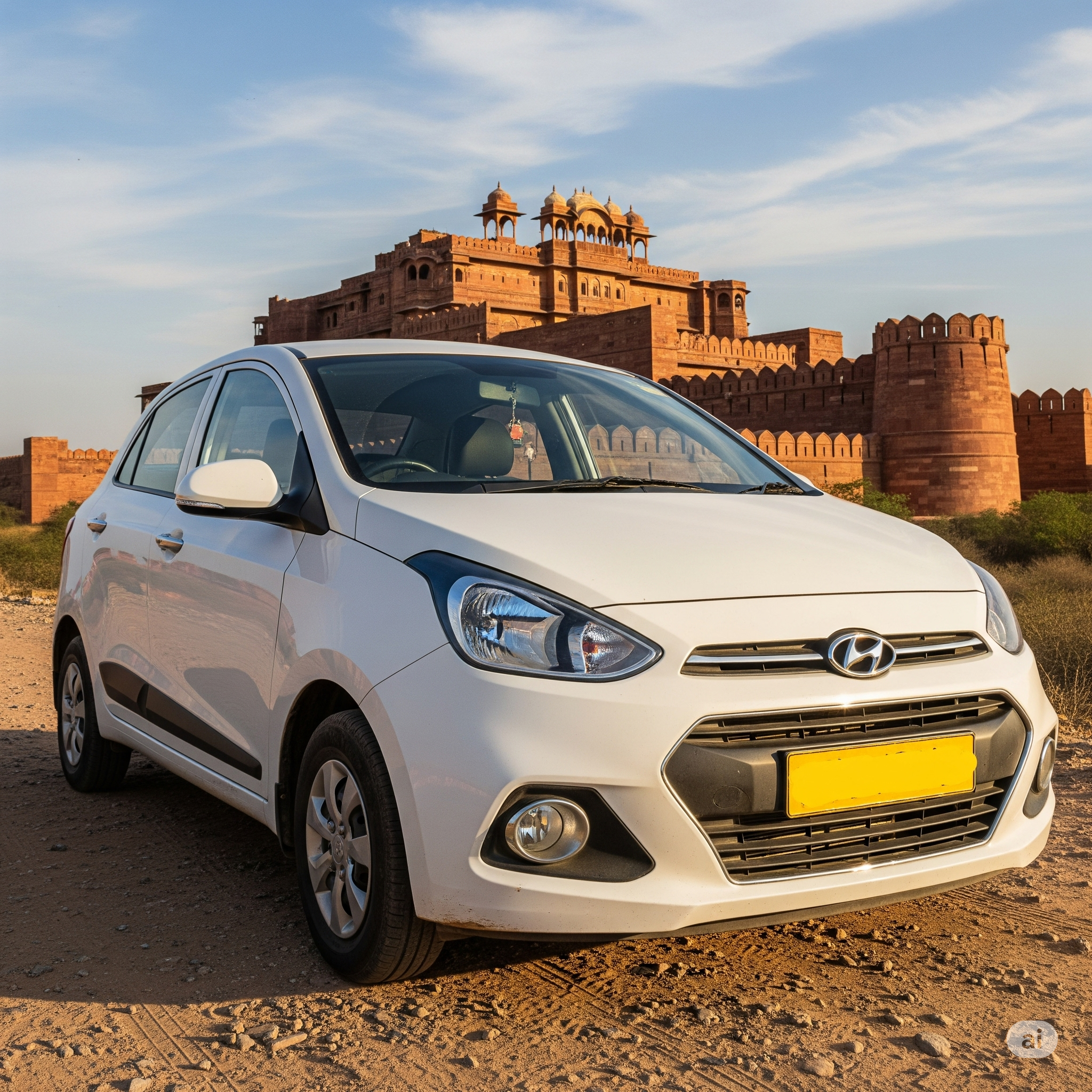 Hyundai Xcent Taxi Service in Rajasthan