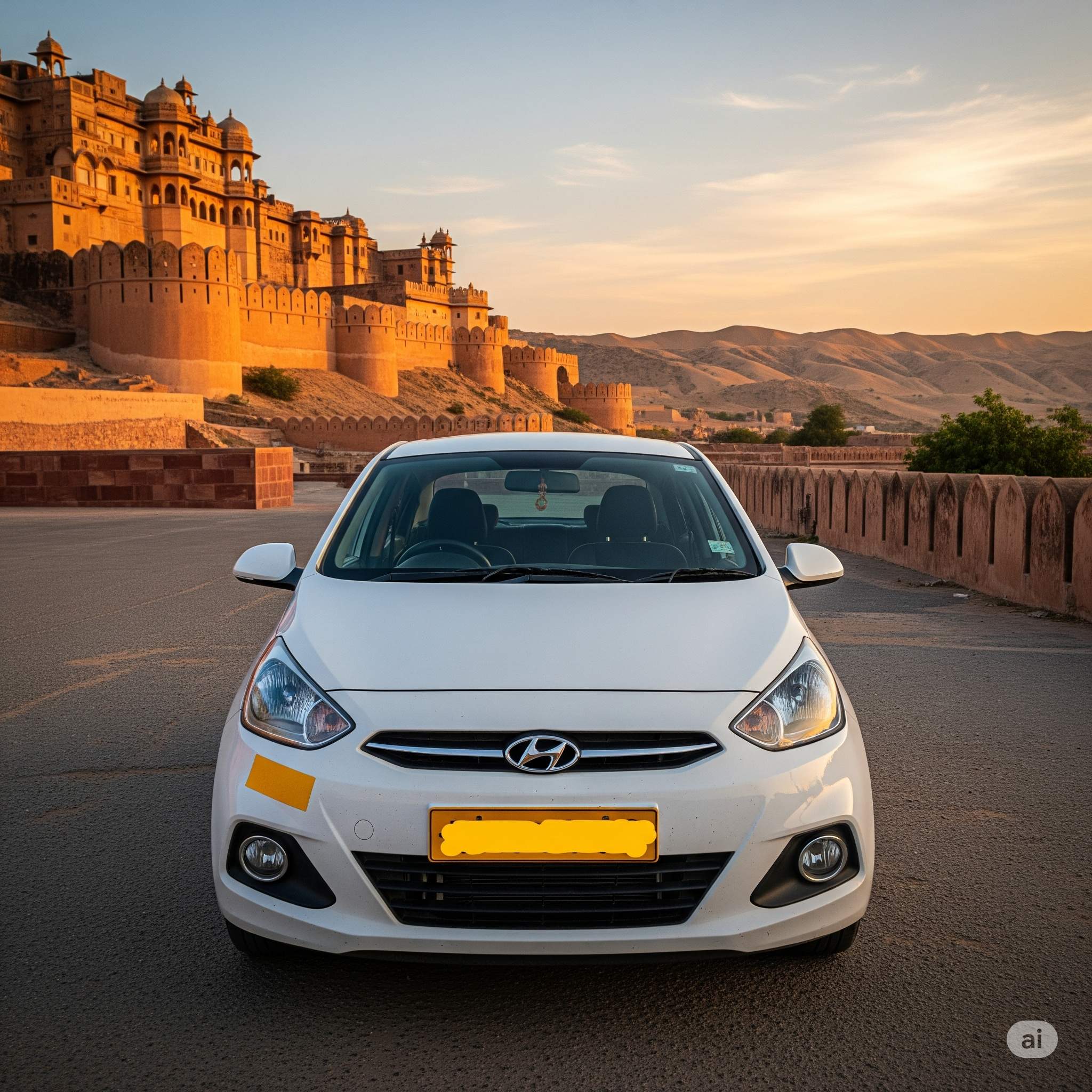 Hyundai Xcent Taxi Service in Rajasthan